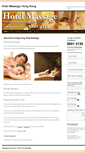 Mobile Screenshot of hotelmassage.hk